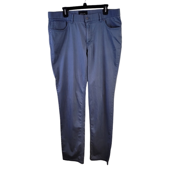 HILTL mens sateen blue pants - 36 x 34.N19